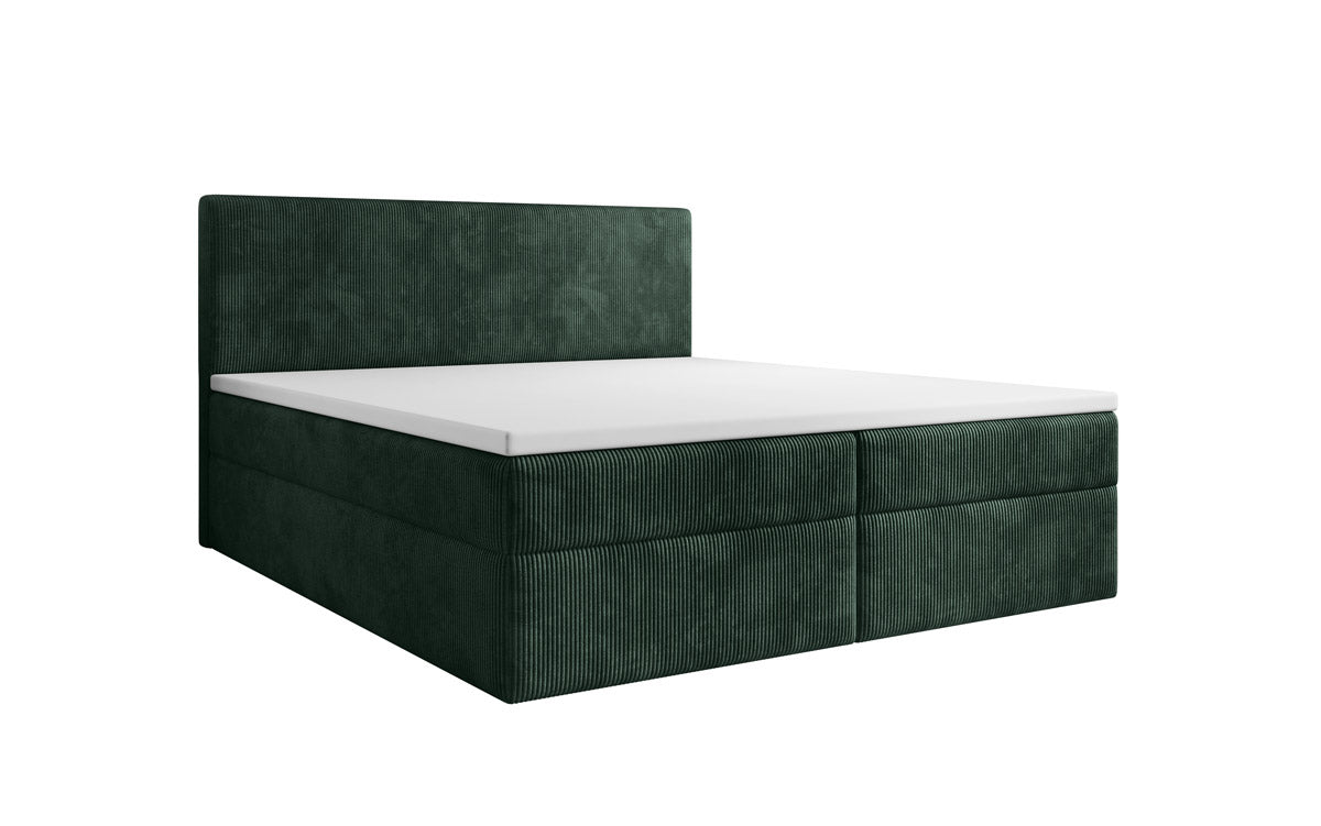 Luxuriöses Cord-Boxspringbett mit Integriertem Stauraum: Ultimativer Schlafkomfort und Eleganz