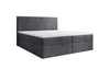 Luxuriöses Cord-Boxspringbett mit Integriertem Stauraum: Ultimativer Schlafkomfort und Eleganz
