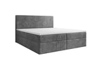 Lade das Bild in den Galerie-Viewer, Luxuriöses Cord-Boxspringbett mit Integriertem Stauraum: Ultimativer Schlafkomfort und Eleganz
