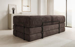 Lade das Bild in den Galerie-Viewer, Elegantes, Modernes 3-Sitzer Cordsofa Lazy: Komfort, Schlaffunktion &amp; Praktischer Stauraum
