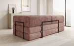 Lade das Bild in den Galerie-Viewer, Elegantes, Modernes 3-Sitzer Cordsofa Lazy: Komfort, Schlaffunktion &amp; Praktischer Stauraum
