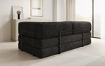 Lade das Bild in den Galerie-Viewer, Elegantes, Modernes 3-Sitzer Cordsofa Lazy: Komfort, Schlaffunktion &amp; Praktischer Stauraum
