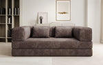 Lade das Bild in den Galerie-Viewer, Elegantes, Modernes 3-Sitzer Cordsofa Lazy: Komfort, Schlaffunktion &amp; Praktischer Stauraum
