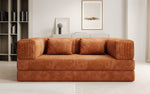Lade das Bild in den Galerie-Viewer, Elegantes, Modernes 3-Sitzer Cordsofa Lazy: Komfort, Schlaffunktion &amp; Praktischer Stauraum
