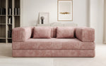 Lade das Bild in den Galerie-Viewer, Elegantes, Modernes 3-Sitzer Cordsofa Lazy: Komfort, Schlaffunktion &amp; Praktischer Stauraum
