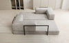 Luxuriöses "Lazy" 3-Sitzer Samt Designer Sofa mit Schlaffunktion und Stauraum