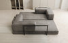 Luxuriöses "Lazy" 3-Sitzer Samt Designer Sofa mit Schlaffunktion und Stauraum