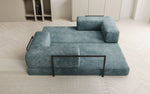 Lade das Bild in den Galerie-Viewer, Elegantes, Modernes 3-Sitzer Cordsofa Lazy: Komfort, Schlaffunktion &amp; Praktischer Stauraum
