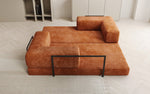 Lade das Bild in den Galerie-Viewer, Elegantes, Modernes 3-Sitzer Cordsofa Lazy: Komfort, Schlaffunktion &amp; Praktischer Stauraum
