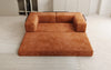 Elegantes, Modernes 3-Sitzer Cordsofa Lazy: Komfort, Schlaffunktion & Praktischer Stauraum