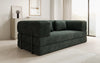 Elegantes, Modernes 3-Sitzer Cordsofa Lazy: Komfort, Schlaffunktion & Praktischer Stauraum