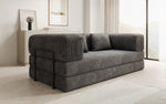 Lade das Bild in den Galerie-Viewer, Elegantes, Modernes 3-Sitzer Cordsofa Lazy: Komfort, Schlaffunktion &amp; Praktischer Stauraum
