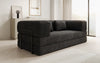 Elegantes, Modernes 3-Sitzer Cordsofa Lazy: Komfort, Schlaffunktion & Praktischer Stauraum