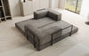 Luxuriöses "Lazy" 3-Sitzer Samt Designer Sofa mit Schlaffunktion und Stauraum