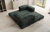 Elegantes, Modernes 3-Sitzer Cordsofa Lazy: Komfort, Schlaffunktion & Praktischer Stauraum