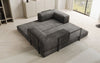Elegantes, Modernes 3-Sitzer Cordsofa Lazy: Komfort, Schlaffunktion & Praktischer Stauraum