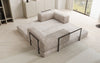 Elegantes, Modernes 3-Sitzer Cordsofa Lazy: Komfort, Schlaffunktion & Praktischer Stauraum