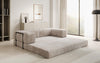 Elegantes, Modernes 3-Sitzer Cordsofa Lazy: Komfort, Schlaffunktion & Praktischer Stauraum