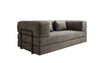 Luxuriöses "Lazy" 3-Sitzer Samt Designer Sofa mit Schlaffunktion und Stauraum