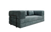 Elegantes, Modernes 3-Sitzer Cordsofa Lazy: Komfort, Schlaffunktion & Praktischer Stauraum