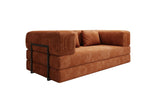 Lade das Bild in den Galerie-Viewer, Elegantes, Modernes 3-Sitzer Cordsofa Lazy: Komfort, Schlaffunktion &amp; Praktischer Stauraum
