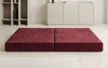 Luxuriöser Samt Beistellhocker Lazy: Stilvoller Pouf für Komfort und Eleganz