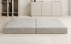Luxuriöser Samt Beistellhocker Lazy: Stilvoller Pouf für Komfort und Eleganz