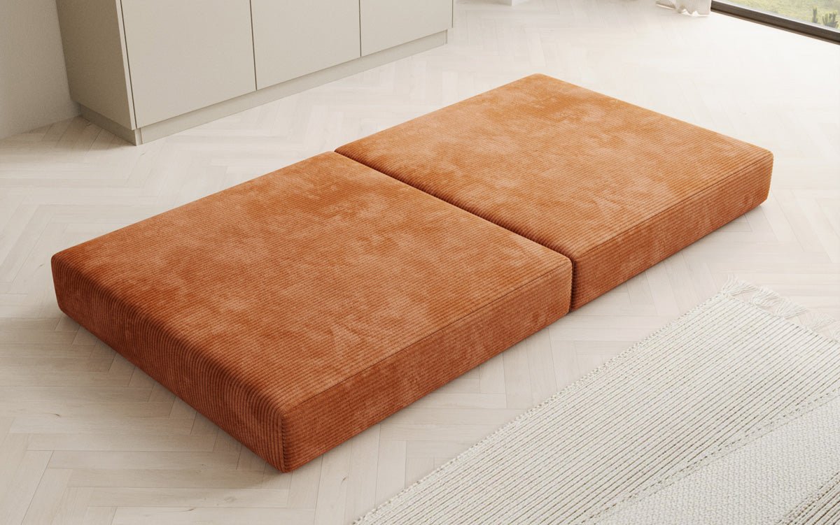 Lazy Cord Multifunktions-Sitzhocker mit Stauraum: Gemütlicher Fußhocker & Extra Sitzplatz