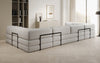 Luxuriöses Designer U-Sofa Lazy Bouclé: Modern, Gemütlich, Vielseitig, mit Schlaffunktion