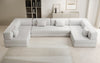 Luxuriöses Designer U-Sofa Lazy Bouclé: Modern, Gemütlich, Vielseitig, mit Schlaffunktion