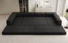 Luxuriöses Designer U-Sofa Lazy Bouclé: Modern, Gemütlich, Vielseitig, mit Schlaffunktion