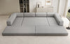 Luxuriöses Designer U-Sofa Lazy Bouclé: Modern, Gemütlich, Vielseitig, mit Schlaffunktion