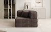 Luxuriöser Cord Designer Sessel: Bequemer Relax-Sofa-Sessel für Modernes Wohnzimmer