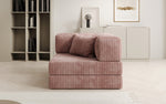 Lade das Bild in den Galerie-Viewer, Luxuriöser Cord Designer Sessel: Bequemer Relax-Sofa-Sessel für Modernes Wohnzimmer
