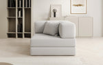 Lade das Bild in den Galerie-Viewer, Gemütlicher Designer Bouclé Sofa-Sessel: Stilvoller Komfort für Ihr Zuhause
