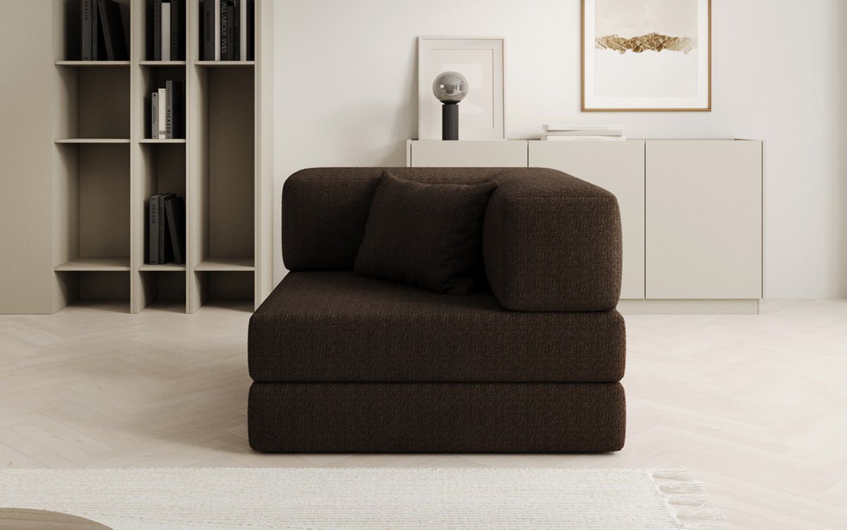 Gemütlicher Designer Bouclé Sofa-Sessel: Stilvoller Komfort für Ihr Zuhause
