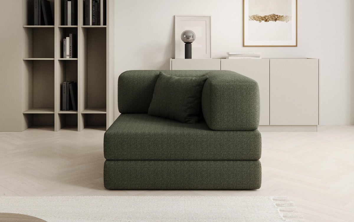 Gemütlicher Designer Bouclé Sofa-Sessel: Stilvoller Komfort für Ihr Zuhause