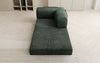 Gemütlicher Designer Cord Sessel mit Lazy Funktion für modernes Wohnzimmer