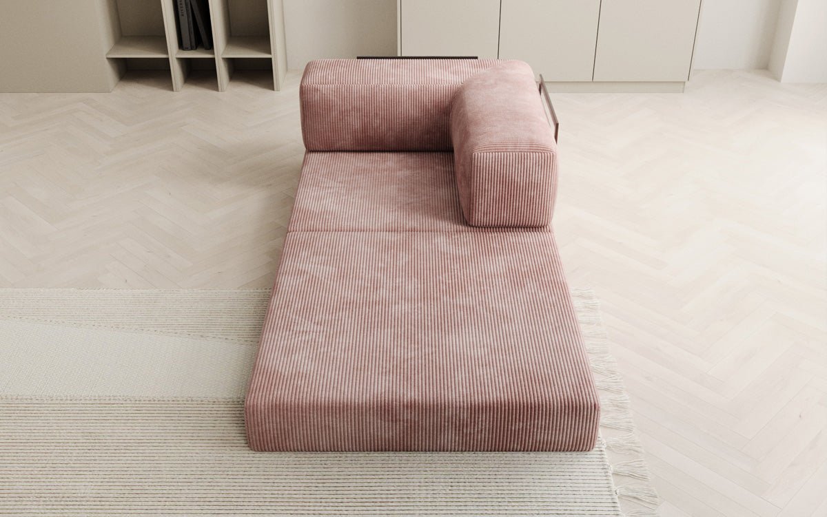 Luxuriöser Cord Designer Sessel: Bequemer Relax-Sofa-Sessel für Modernes Wohnzimmer