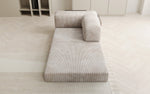 Lade das Bild in den Galerie-Viewer, Luxuriöser Cord Designer Sessel: Bequemer Relax-Sofa-Sessel für Modernes Wohnzimmer
