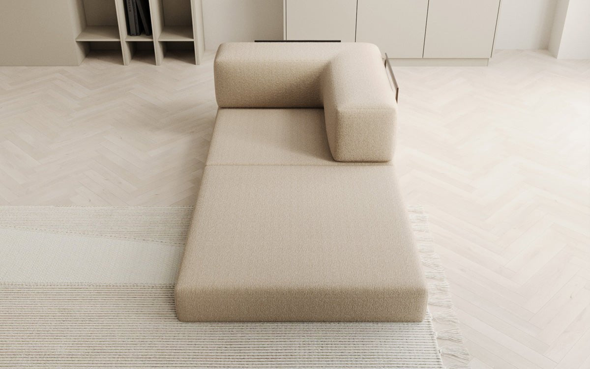 Gemütlicher Designer Bouclé Sofa-Sessel: Stilvoller Komfort für Ihr Zuhause