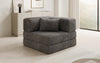 Luxuriöser Cord Designer Sessel: Bequemer Relax-Sofa-Sessel für Modernes Wohnzimmer