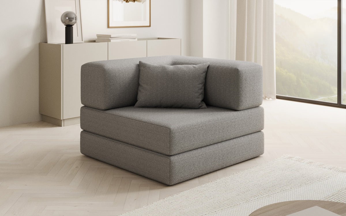 Gemütlicher Designer Bouclé Sofa-Sessel: Stilvoller Komfort für Ihr Zuhause