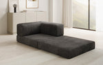 Lade das Bild in den Galerie-Viewer, Eleganter Designer Cord Schlafsofa-Sessel Lazy mit Integriertem Stauraum für Ihr Zuhause
