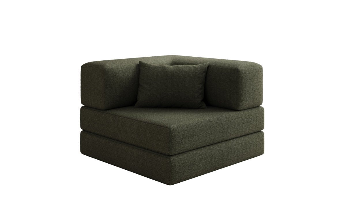 Gemütlicher Designer Bouclé Sofa-Sessel: Stilvoller Komfort für Ihr Zuhause