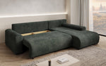Lade das Bild in den Galerie-Viewer, Luxuriöses Designer-Schlafsofa &#39;Nelly&#39; mit Funktionen und praktischem Stauraum
