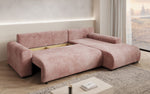 Lade das Bild in den Galerie-Viewer, Luxuriöses Designer-Schlafsofa &#39;Nelly&#39; mit Funktionen und praktischem Stauraum
