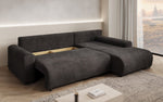 Lade das Bild in den Galerie-Viewer, Luxuriöses Designer-Schlafsofa &#39;Nelly&#39; mit Funktionen und praktischem Stauraum
