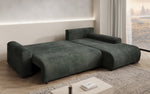 Lade das Bild in den Galerie-Viewer, Luxuriöses Designer-Schlafsofa &#39;Nelly&#39; mit Funktionen und praktischem Stauraum
