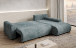 Lade das Bild in den Galerie-Viewer, Luxuriöses Designer-Schlafsofa &#39;Nelly&#39; mit Funktionen und praktischem Stauraum
